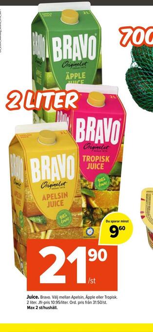 Coop Extra Juice erbjuda