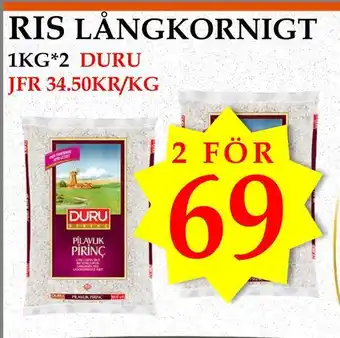 Matmixen Ris långkornigt erbjuda