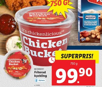 Lidl Friterad Kyckling erbjuda