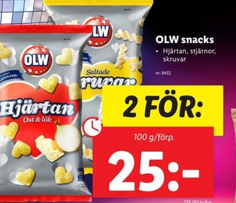 Lidl OLW Snacks erbjuda