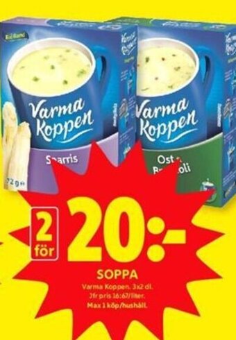 ICA Kvantum Soppa erbjuda