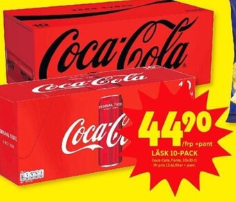 ICA Kvantum Läsk 10-pack erbjuda