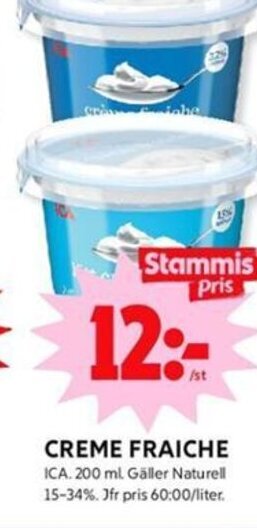 ICA Kvantum Creme Fraiche erbjuda