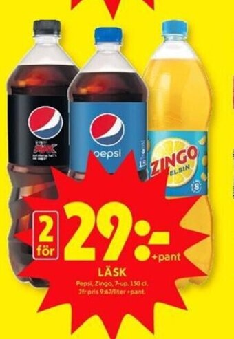 ICA Kvantum Läsk erbjuda