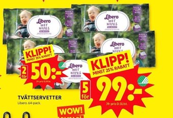 ICA Kvantum Tvättservetter erbjuda