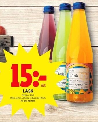 ICA Kvantum Läsk erbjuda