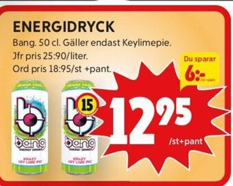 ICA Kvantum Energidryck erbjuda