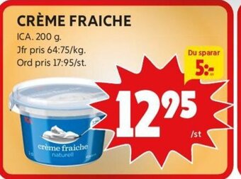 ICA Kvantum Crème Fraiche erbjuda