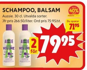 ICA Kvantum Schampo, Balsam erbjuda