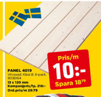 Jem&Fix Panel 4019 erbjuda