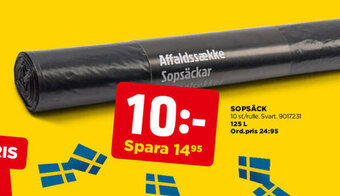 Jem&Fix Sopsäck erbjuda