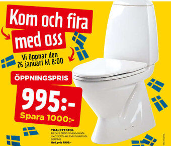 Jem&Fix Toalettstol erbjuda