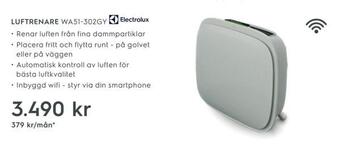 Electrolux Home Luftrenare wa51-302gy erbjuda