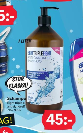 DollarStore Schampo erbjuda