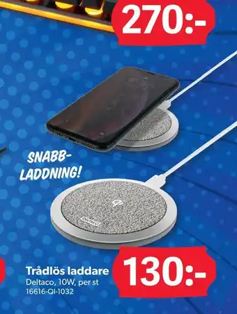 Trådlös laddare