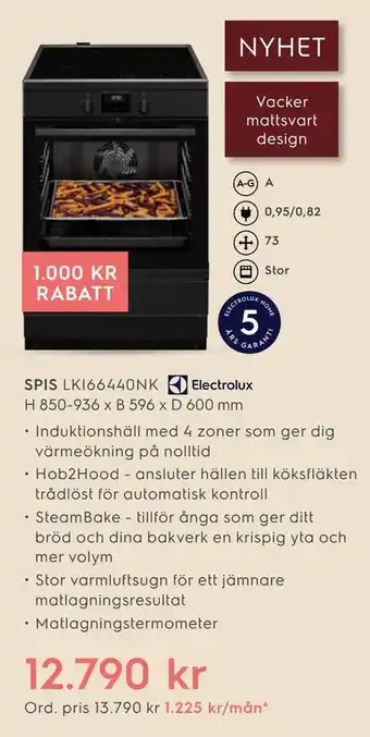 Electrolux Home Spis lki66440nk erbjuda