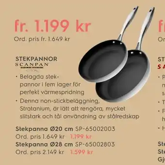 Electrolux Home Stekpanna ø20 cm sp-65002003 erbjuda