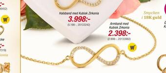 Guldfynd Armband med kubisk zirkonia erbjuda