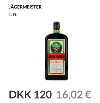 Nielsen Discount Jägermeister erbjuda