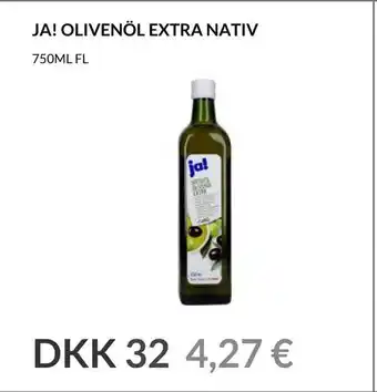 Ja! olivenöl extra nativ