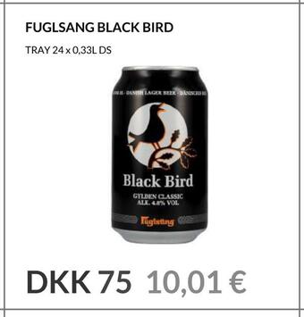 Nielsen Discount Fuglsang black bird erbjuda
