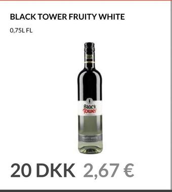 Nielsen Discount Black tower fruity white erbjuda