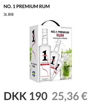 Nielsen Discount No. 1 premium rum erbjuda