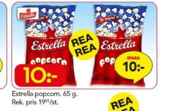 Bo Ohlsson Estrella popcorn erbjuda