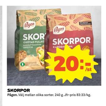Coop Extra Skorpor erbjuda