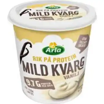 Mild kvarg vanilj 0,2%