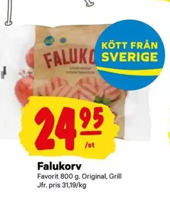 City Gross Favorit Falukorv 800g erbjuda