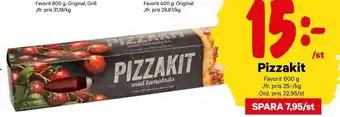 Favorit Pizzakit 600g