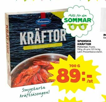 Coop Extra Spanska kräftor erbjuda