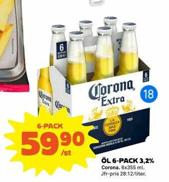 Coop Extra Öl 6-pack 3,2% erbjuda