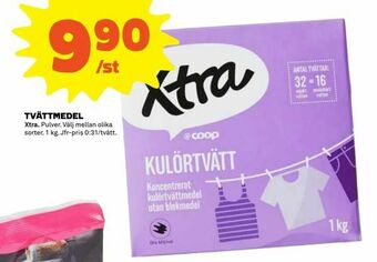 Coop Extra Tvättmedel erbjuda