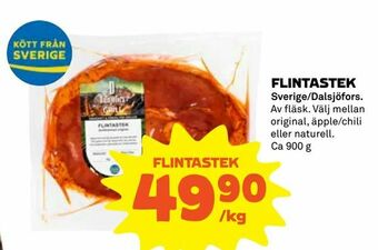 Coop Extra Flintastek erbjuda