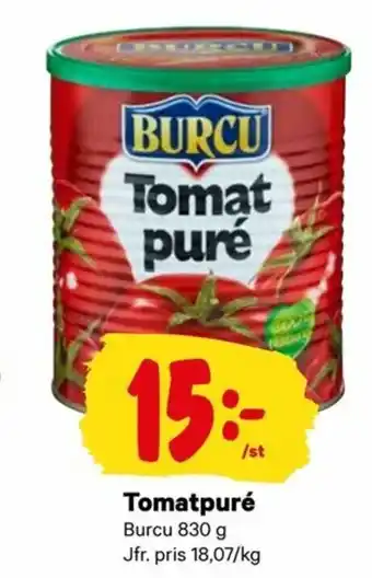 Burcu Tomatpuré 830g