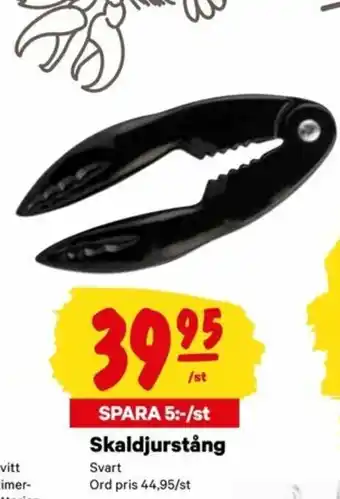 City Gross Svart Skaldjurstång erbjuda