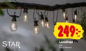 City Gross Star Ljusslinga erbjuda