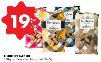 ÖoB Gobiten kakor erbjuda