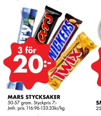 ÖoB Mars stycksaker erbjuda