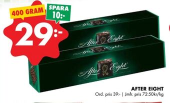 ÖoB After eight chokladask erbjuda