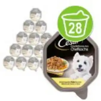 Zooplus Cesar 28 x 150 g portionsform erbjuda