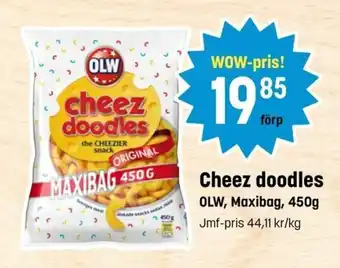 Olw Cheez doodles Maxibag 450g