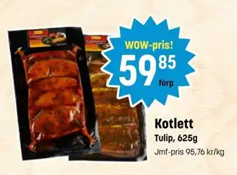 Tulip Kotlett 625g