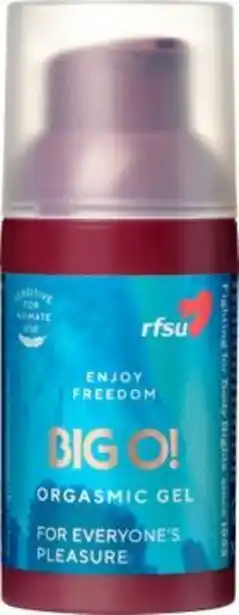MatHem Rfsu big o! orgasmic gel, stimulerande gel, 30 ml erbjuda