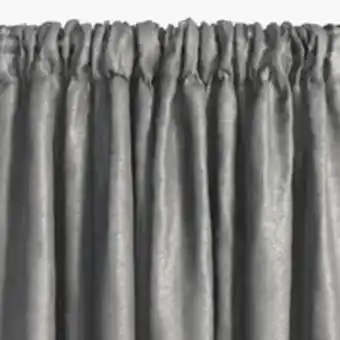 JYSK Gardin loppa 1x135x300 skryklad gru00e5 erbjuda