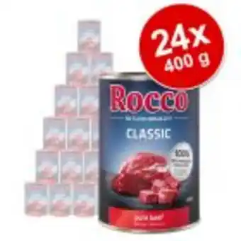 Zooplus Ekonomipack: rocco classic 24 x 400 g hundfoder erbjuda