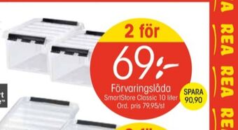 EKO Smartstore förvaringslådor erbjuda
