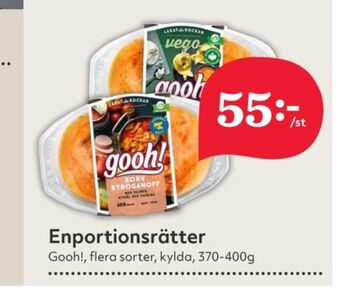 Hemköp Gooh färdigrätter erbjuda